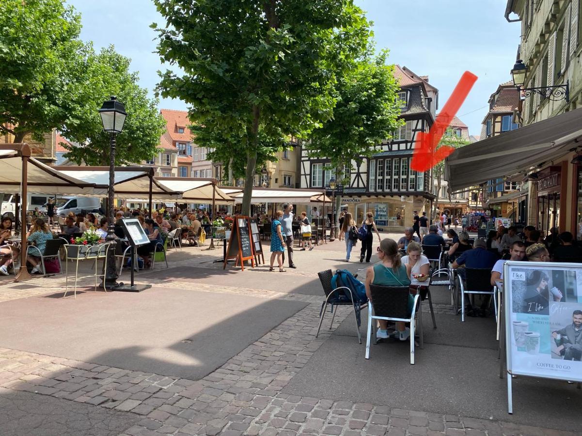 Suite Le Splendide Du Centre Historique Avec Climatisation Colmar Exterior foto